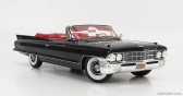 Mitica Cadillac Eldorado Biarritz Convertible Open 1962 1:18 Black