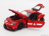 Jada Toyota Supra With Miriya Sterling Figure Robotech 2020 1:24 Červená Bílá
