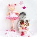 Doudou Julijou Panenka mini baletka "Les Tutus" 23 cm