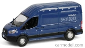 Greenlight Ford england Transit Van High Roof Police 2020 1:64 Modrá