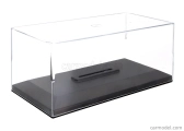 Vetrina display box Plastic Base Black - 1:24