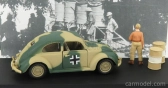 Rio-models Volkswagen Afrika Korps Wehrmacht 1941 s figúrkami 1:43 Vojenská zelená piesočná