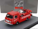 Rio-models Fiat 241 Assistenza Abarth Corse Car Transporter 1970 With Fiat Abarth 1000sp Spider 1:43 Red