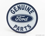Edicola Accessories Metal Plate - Ford Genuine Parts 1:1 Bílá Modrá