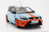 Otto-mobile Ford england Focus Rs Mkii 2010 - 24h Le Mans Tribute 1:18 Světle Modrá Oranžová