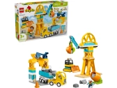 LEGO DUPLO - Stavenisko a vozidlá 3 v 1