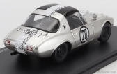 Edicola Toyota 800 Sports Gt-i N 20 Ccc Race Funabashi Circuit 1965 Tojiro Ukiya 1:24 strieborná biela