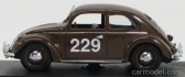 Rio-models Volkswagen Beetle N 229 Rally Montecarlo 1952 Nathan - Schellhaas 1:43 Brown