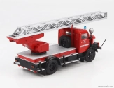 BAZAR - Edicola IFA S4000 Dl25 Truck Scala Feuerwehr Est Germania 1965 1:43 Červená Stříbrná