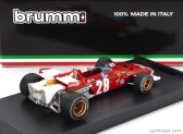 Brumm Ferrari F1  312b N 28 Belgium Gp 1970 Ignazio Giunti 1:43 Červená Bílá