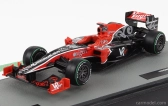 Edicola Virgin racing F1 Vr-01 N 24 Sezóna 2010 Timo Glock 1:43 Červená Čierna