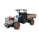 RC Retro traktor-Terra s dymom a svetlom 4WD proporcionálny 1:12 RTR