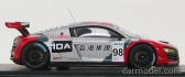 Spark-model Audi R8 Lms Kk Performance N 98 1000km Zhuhai Ilmc Winner Class Lmgtc 2010 M.lee - A.yoong - M.marsh 1:43 Red Silver