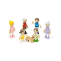 Bigjigs Toys Sada bábik do domčeka Rodina