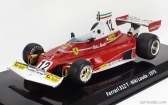 Edicola Ferrari F1 312t Team Ferrari Sefac N 12 World Champion Season 1975 Niki Lauda - Con Vetrina - With Showcase 1:24 Červená Bílá