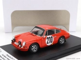 Trofeu Porsche 911t Coupe (night Version) N 210 Winner Rally Montecarlo 1968 Vic Elford - David Stone 1:43 Orange