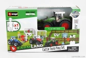 Bburago Fendt Set Farm Landt 1050 Vario Tractor 2016 1:50 Různé