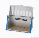 Britains Accessories Link Box 1:32 Stříbrná Modrá Žlutá