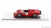 Kess-model Ferrari 350 P4 Spider Can-am S/n0858 N 4 Tasman Gp Longford 1968 C.amon 1:43 Red