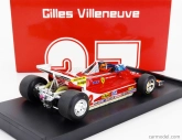 Brumm Ferrari F1  312t4 N 12 Monaco Gp 1979 Gilles Villeneuve - With Driver Figure 1:43 Red