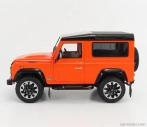 Lcd-model Land rover Defender 90 Works V8 70th Edition 2018 1:18 Orange