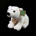 Rappa Plyšový ľadový medveď 25 cm ECO-FRIENDLY