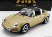 Porsche 911 by Singer Targa 2014 v mierke 1:18 Gold Met