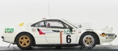 Najlepší model Ferrari 308 Gtb N 6 Rally Elba 1985 Roggia - Ercolani 1:43 White