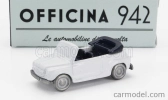Officina-942 Fiat 600 Maggiolina Carrozzeria Francis Lombardi Cabriolet Open 1958 1:76 Biela