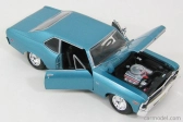 Maisto Chevrolet Nova Ss Coupe 1970 1:24 svetlo-modrá met