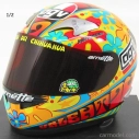 Minichamps AGV Casco Helmet Gp Valencia 2003 World Champion Moto Gp 2003 Valentino Rossi 1:2 Různé