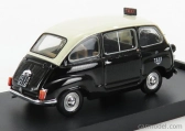Brumm Fiat 600d Multipla Taxi Genova 1964 1:43 Black Ivory