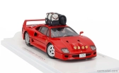 Kess-model Ferrari F40 Snow Drifting v Japonsku s pilotom 1993 1:43 Red