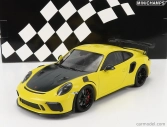 Minichamps Porsche 911-2 Gt3 Rs Coupe 2019 - čierne disky 1:18 žltá