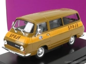 Abrex Škoda 1203 Minibus Poste Spoje 1974 1:43 Hnedožltá