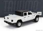 Tayumo Jeep Gladiator Pick-up Truck Rubicon 2020 1:32 Bílá Černá