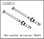 1330613 - Horizontal Universal Shaft Absima Yucatan