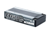 NOSRAM 1/12 Hyper LCG Modified GRAPHENE-4.2 8600mAh Hardcase batéria - 3,7V - 120C/60C