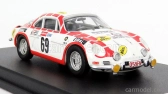 Trofeu Renault Alpine A110 N 69 Tour De Belgique 1971 H.delbar - C.collaer 1:43 Bílá Červená