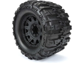 Pro-Line kolo 3.8", pneu Trencher HP Belted, disk Raid H17 černý (2)