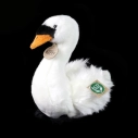 Rappa Plyšový vták labuť sediaca 23 cm ECO-FRIENDLY