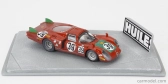 Best-model Alfa romeo Diorama T33.2 Team Autodelta Spa N 39 24h Le Mans 1968 Ignazio Giunti - Giovanni Galli 1:43 Red