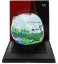 Spark-model Bell helmet F1  Casco Helmet Alfa Romeo C43 Team Stake N 24 Canada Gp 2023 Guanyu Zhou 1:5 Bílá Zelená