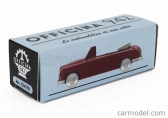 Officina-942 Fiat 1400 Cabriolet Open 1950 1:76 Bordeaux