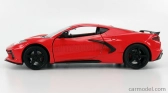 Motor-max Chevrolet Corvette C8 Coupe 2020 1:24 červená