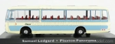 Edicola Leyland Leopard Autobus Plaxton Panorama Coach Samuel Ledgard 1965 1:72 Světle Modrá Krémová