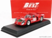 Najlepší model Alfa romeo 33.2 N 180 Targa Florio 1969 I.galli - N.giunti 1:43 Red