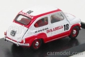 Brumm Fiat 600d - Amaro 18 Isolabella 1960 1:43 Bielo-červená