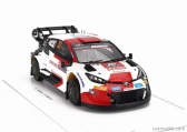 Spark-model Toyota Yaris Gr Hybrid Rally1 Team Toyota Gazoo Racing Wrt N 33 Winner Rally Finland 2023 Elfyn Evans - Scott Martin 1:43 Bílá Červená Černá