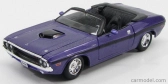 Maisto Dodge Challenger R/t 426 Hemi Convertible 1970 1:24 fialovo-čierna